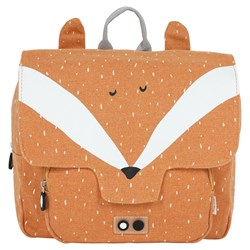Trixie Schulranzen - Kinderrucksack Mr. Fox - Wasserabweisende Schultasche - Orange