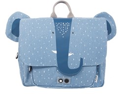 Trixie Schulranzen - Schultasche Mrs. Elephant wasserabweisend blau