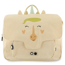 Trixie Schultasche Schulranzen Mrs. Unicorn - wasserabweisende Baumwolle rosa