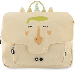 Trixie Schultasche Schulranzen Mrs. Unicorn - wasserabweisende Baumwolle rosa