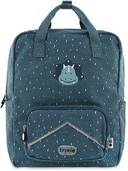 Trixie Kinderrucksack groß - Mr. Triceratops - wasserabweisend - blau