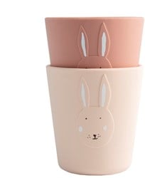 Trixie Silikon Becher 2-pack - Mrs. Rabbit