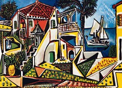 Eurographic Mittelmeerlandschaft – Pablo Picasso (1000)
