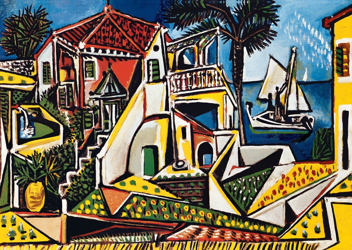 Eurographic Mittelmeerlandschaft – Pablo Picasso (1000)