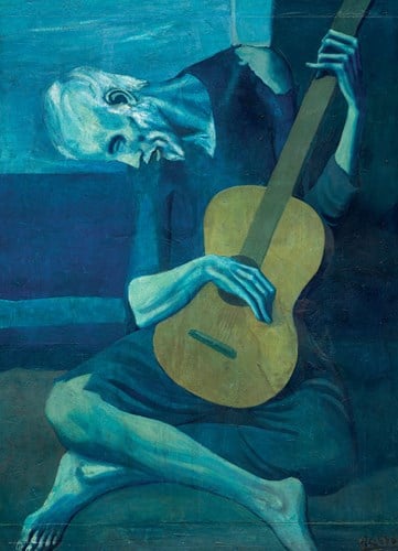 Eurographics Der alte Gitarrist – Pablo Picasso (1000)