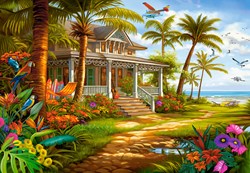 Castorland Puzzle Palm House 1500 Teile Puzzle Spaß