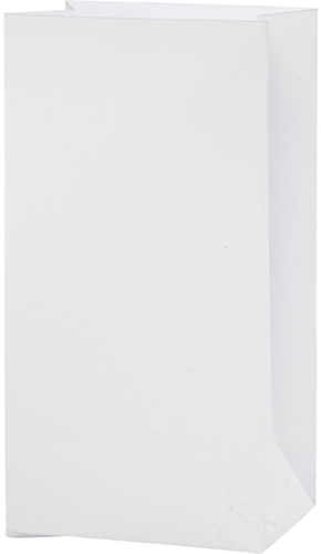 Vivi Gade Papiertüten 17x6x9 cm Weiß 10 Stück