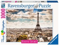 Ravensburger Puzzle Paris - 1000 Teile - Stadtleben - Erwachsene-2