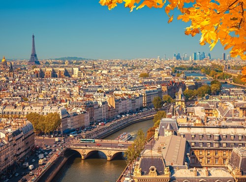 Castorland Paris aus der Vogelperspektive - 2000 Teile