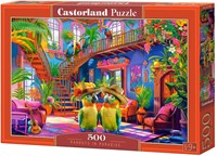 Castorland Puzzle Papageien im Paradies - 500 Teile bunte Legespiel-2