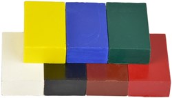 Pebaro kreative Wachsmalblöcke Set für Kinder - 7 Farben Encaustic
