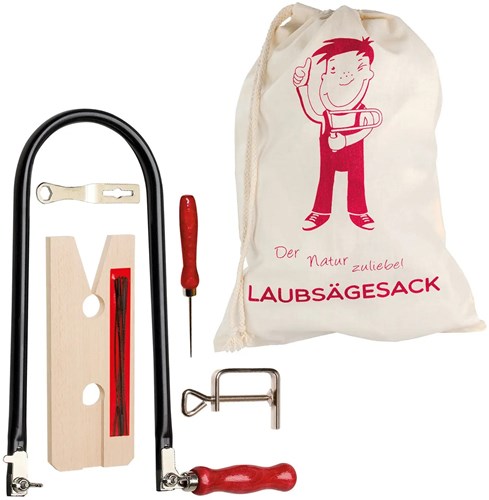 Pebaro Laubsäge-Set kreatives Holzarbeiten für Kinder und Anfänger