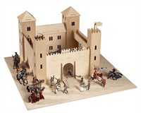 Pebaro Pebaro Holzbauset Schloss 42x50x53 cm