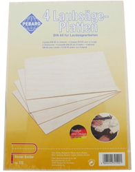 Pebaro Pebaro Houten Figuurzaag Plaat Berken A5 4 stuks