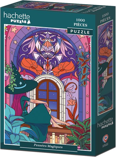 Hachette Puzzle Pensées Magiques - 1000 Teile Puzzle-2