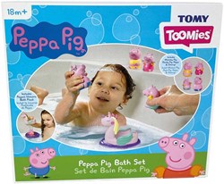 Toomies Peppa Pig Badespielzeug Set - bunte Figuren für Kinder
