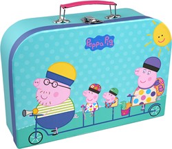 Barbo Toys Peppa Pig Koffer mit Puzzle