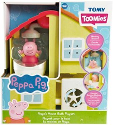 Toomies Peppa Pig Badespielzeug Haus - interaktives Spielhaus für die Badewanne