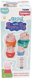 Toomies Peppa Pig stapelbare Familie - Lernspielzeug - Peppa