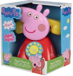 HTI Peppa Pig Spielzeug Telefon - pädagogisches Kinderspielzeug multicolor