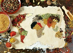 Anatolian Puzzle Herbal World Map - 1000 Teile Jigsaw Puzzle