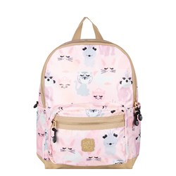 Pick & Pack süßer Tier Rucksack M rosa für Kinder - nachhaltig & stylisch