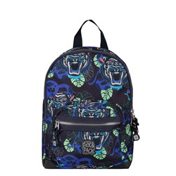 Pick & Pack Tiger Rucksack S Schwarz - Kinder Rucksack mit Tigerprint