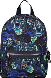 Pick & Pack Tiger Rucksack S Schwarz - Kinder Rucksack mit Tigerprint