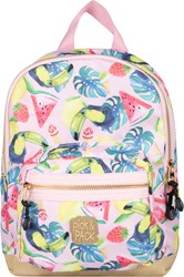 Pick & Pack Rucksack tropische Früchte S weich rosa Kinderrucksack