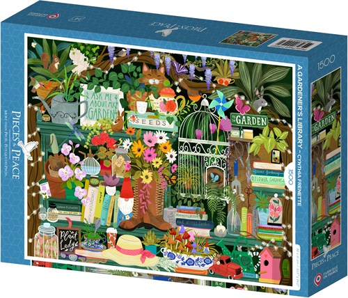 Pieces & Peace Puzzle Gartenliebhaber 1500 Teile - Puzzle-2