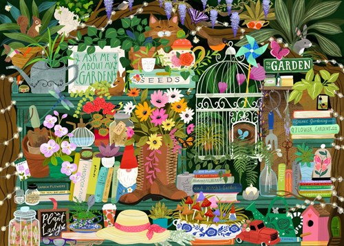 Pieces & Peace Puzzle Gartenliebhaber 1500 Teile - Puzzle