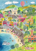 Pieces & Peace Puzzle Italien 2000 Teile buntes Puzzlespaß