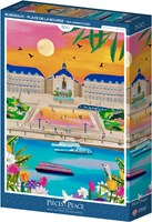 Pieces & Peace Puzzle Bordeaux Place de la Bourse 500 Teile-2