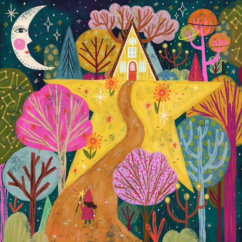 Pieces & Peace Puzzle Celestial Forest 1000 Teile bunt