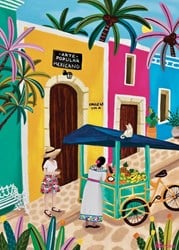 Pieces & Peace Puzzle Mexiko Farben - 500 Teile Puzzle
