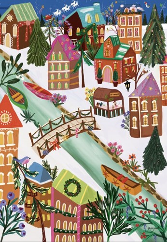 Pieces & Peace Puzzle Ginger Bread Village 1000 Teile Puzzle