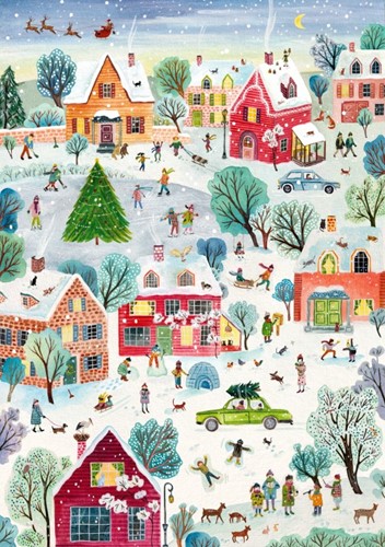 Pieces & Peace Le Village Enchanté de Noël - 2000 Teile