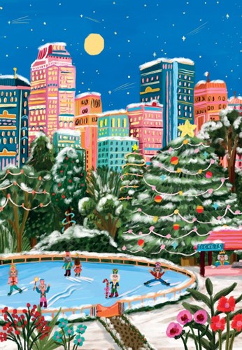 Pieces & Peace New Yorker Nussknacker - 1000 Teile