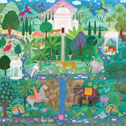 Pieces & Peace Puzzle Palace Garden - 1000 Teile Puzzle Spiel