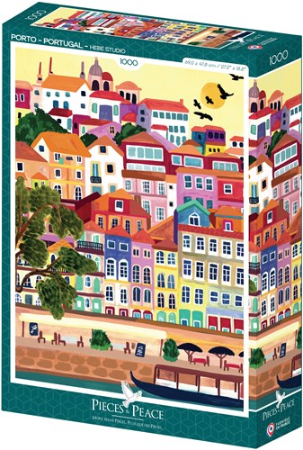 Pieces & Peace Porto - Portugal - 1000 Teile-2