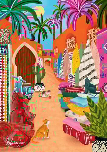 Pieces & Peace Marrakech Souk - 1000 Teile