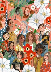 Pieces & Peace Puzzle Gartenarbeit Frauen - 500 Teile Puzzle