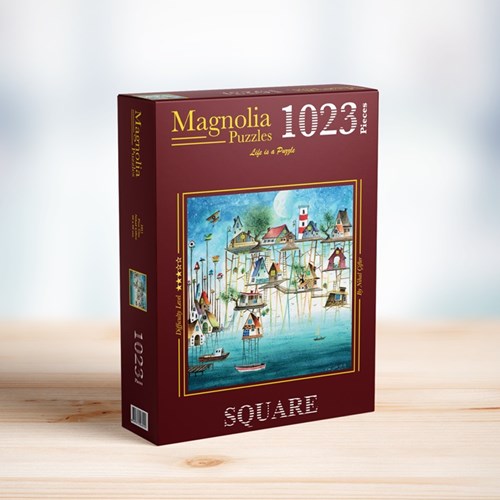 Magnolia Puzzle Pier City - Puzzle 1023 Teile mehrfarbig-2