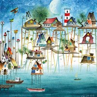 Magnolia Puzzle Pier City - Puzzle 1023 Teile mehrfarbig