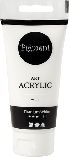 Pigment Art Pigment Art Acrylfarbe Titanweiß 75 ml