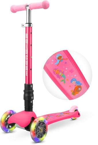 BOLDCUBE Teeny Fold 3-Rad-Roller – Meerjungfrau