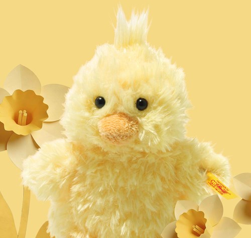 Steiff Kuscheltier Plüsch Küken Pipsy gelb - Soft Cuddly Friends 14 cm-2