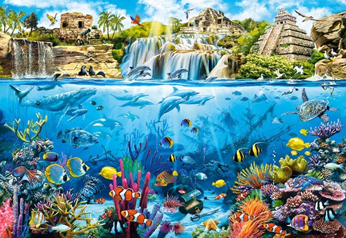 Castorland Puzzle Pirate Island - 1500 Teile Jigsaw Puzzle