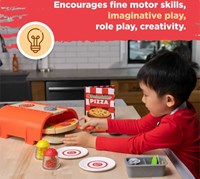 Fat Brain Toys Pizza Spielset - Lernspielzeug für Kinderküche und Rollenspiel-2