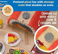 Fat Brain Toys Pizza Spielset - Lernspielzeug für Kinderküche und Rollenspiel-3